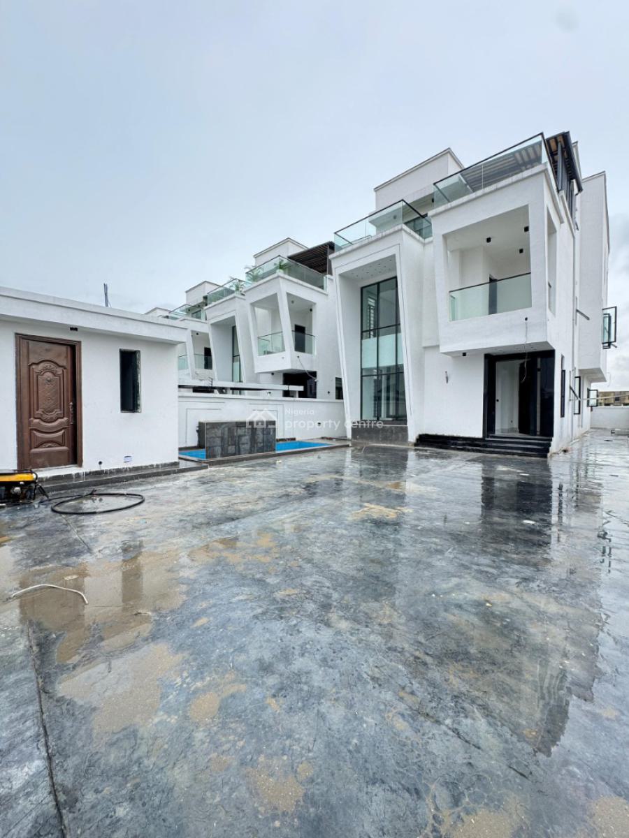 Massive  5  Bedroom Detached Duplex with a Bq,   Pool & Cinema, Lekki Phase 1, Lekki, Lagos, Detached Duplex for Sale
