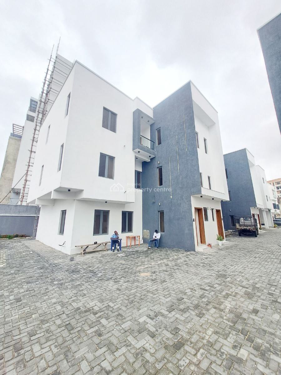 Newly Built 4 Bedroom Terrace Duplex with Bq, Ikate By Freedom Way, Lekki, Lagos, Terraced Duplex for Sale