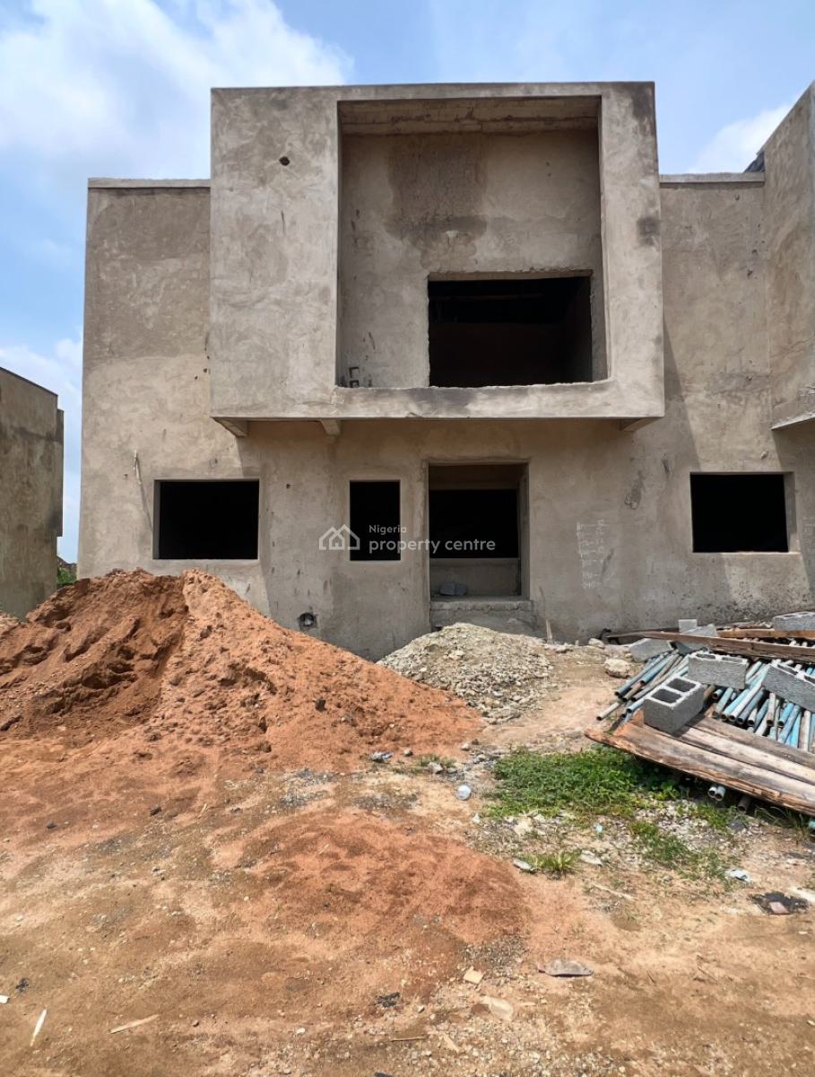 4 Bedroom Townhouse, Turkish Hospital, Karmo, Abuja, Terraced Duplex for Sale