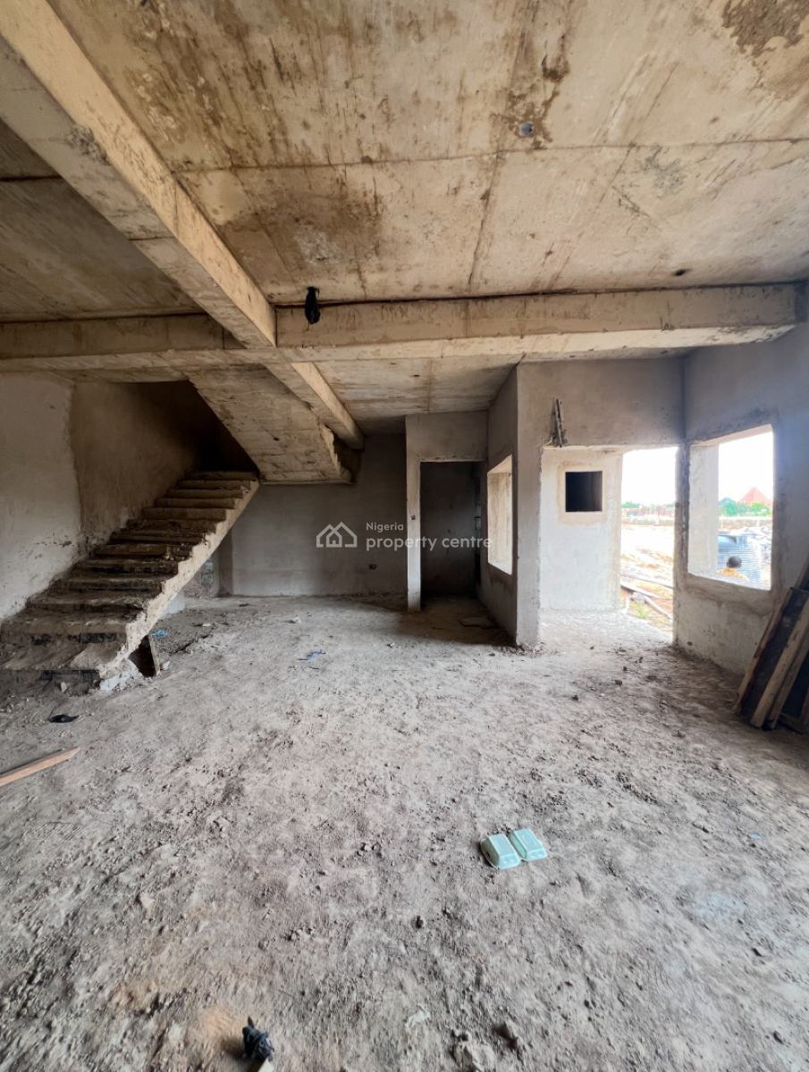4 Bedroom Townhouse, Turkish Hospital, Karmo, Abuja, Terraced Duplex for Sale