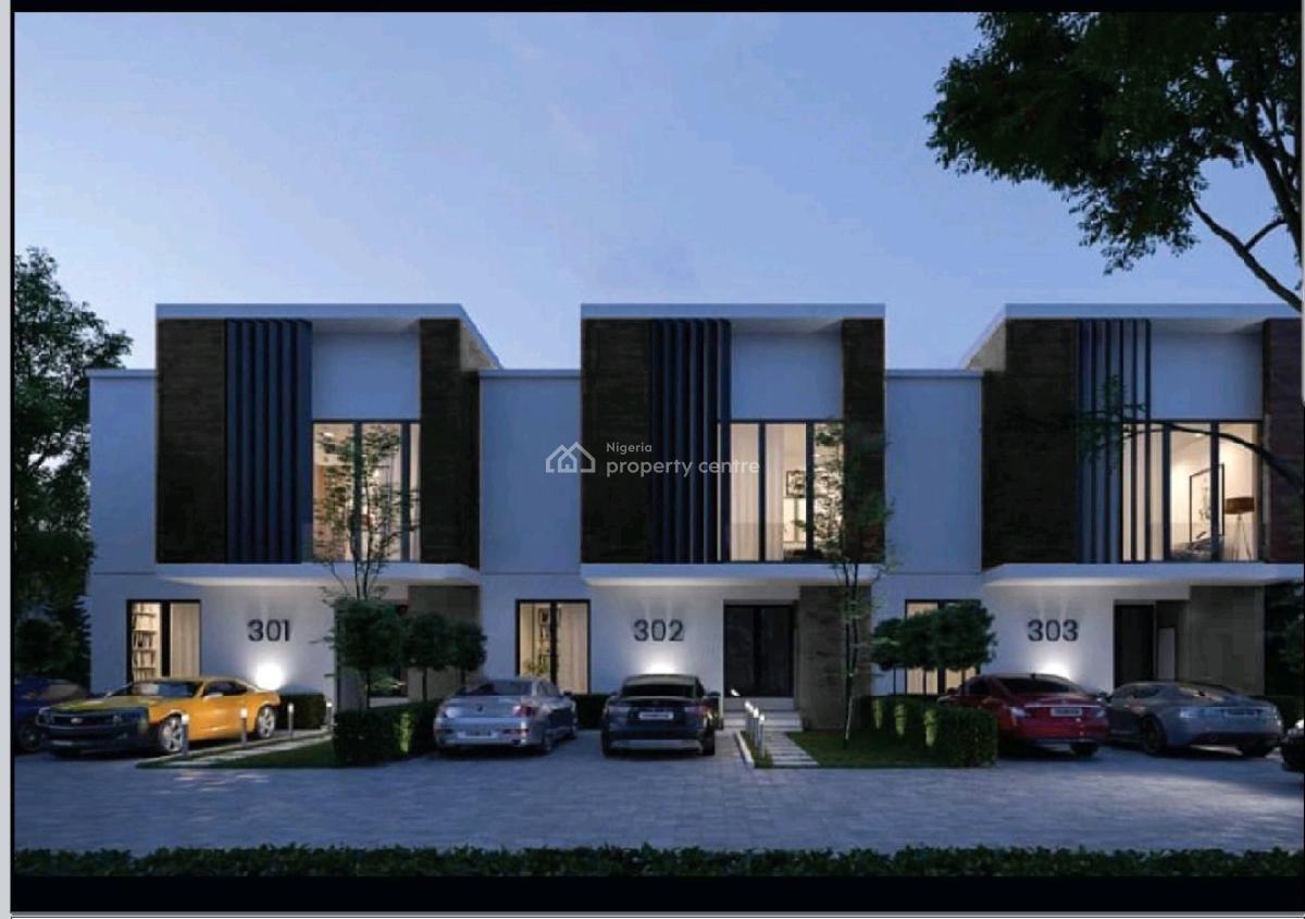 4 Bedroom Townhouse, Turkish Hospital, Karmo, Abuja, Terraced Duplex for Sale