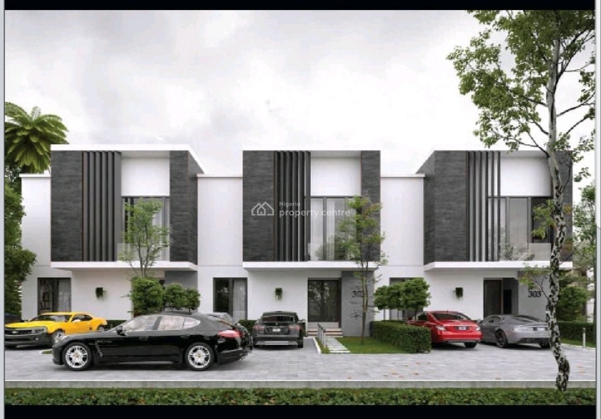 4 Bedroom Townhouse, Turkish Hospital, Karmo, Abuja, Terraced Duplex for Sale