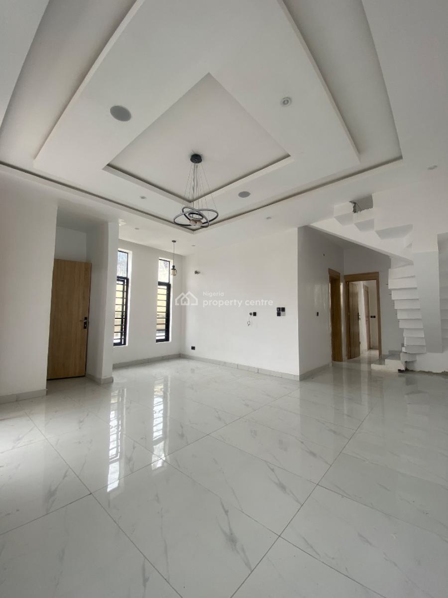 Luxury Detached 4bed in a Very Secured Est with Good Road & Light, Beside Lagos Business School,olokonla Ajah, Ajah, Lagos, Detached Duplex for Sale