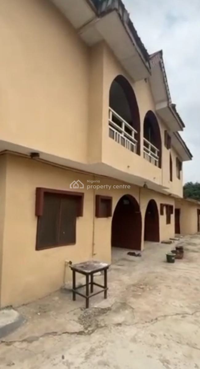 (6)-flat for Ale with Cofo Siting on a Standard Full Plot of Land Com, Ajegunle Ojokoro Side, Ojokoro, Ifako-ijaiye, Lagos, Block of Flats for Sale