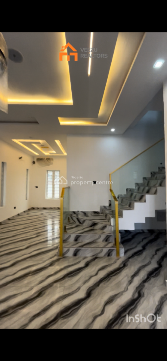 Luxury 4 Bedroom Semi Detached Duplex with a Security Post, Lekki County, Ikota, Lekki, Lagos, Semi-detached Duplex for Rent
