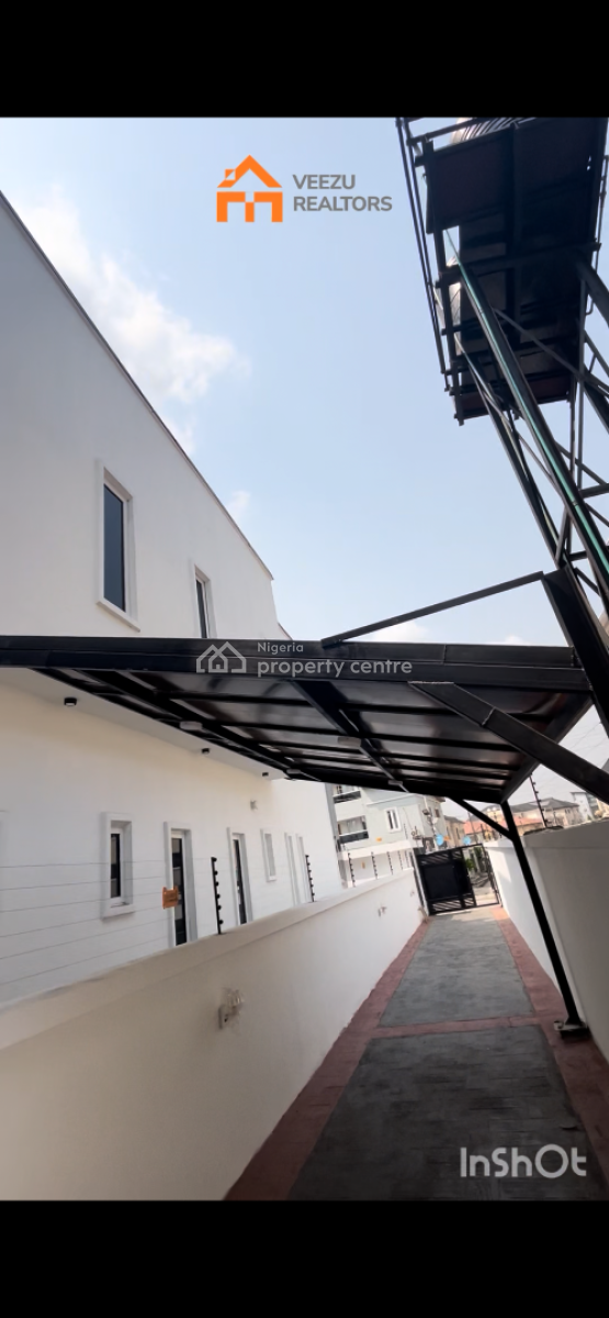 Luxury 4 Bedroom Semi Detached Duplex with a Security Post, Lekki County, Ikota, Lekki, Lagos, Semi-detached Duplex for Rent