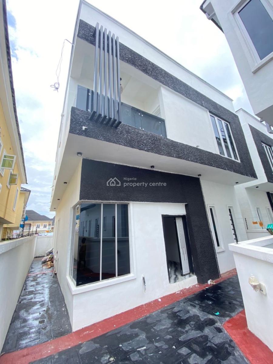 Luxury 4 Bedroom Semi Detached Duplex with a Security Post, Lekki County, Ikota, Lekki, Lagos, Semi-detached Duplex for Rent