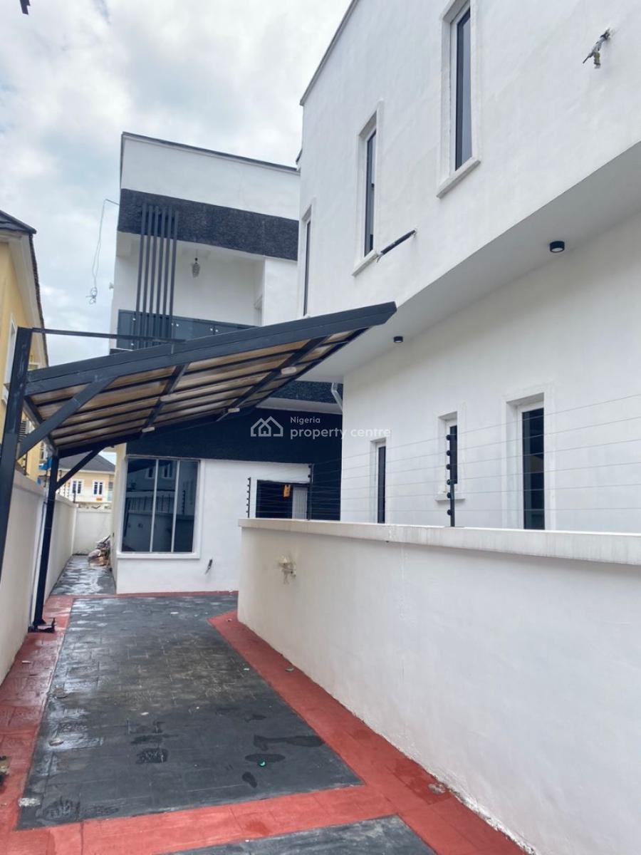 Luxury 4 Bedroom Semi Detached Duplex with a Security Post, Lekki County, Ikota, Lekki, Lagos, Semi-detached Duplex for Rent