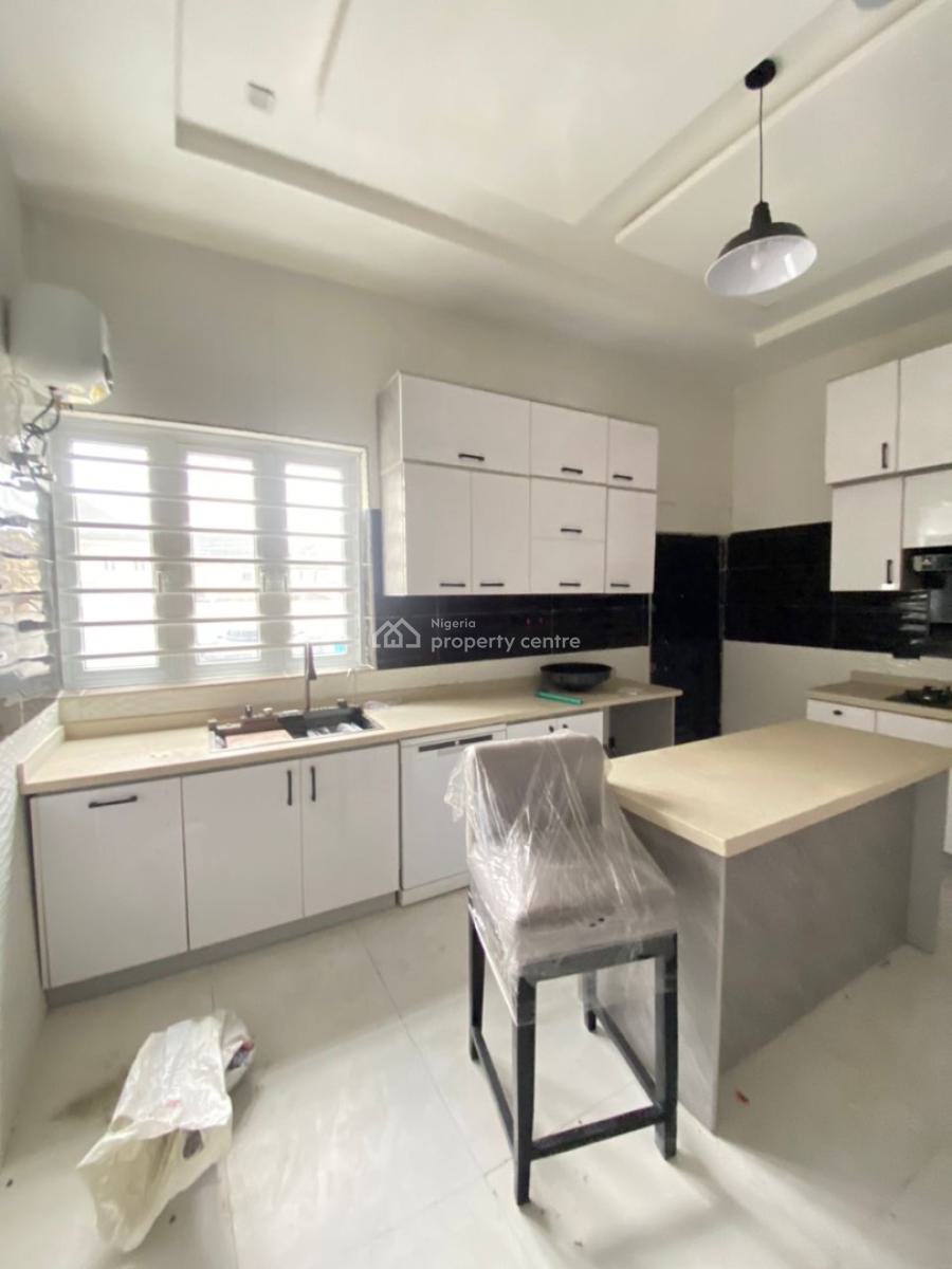 Luxury 4 Bedroom Semi Detached Duplex with a Security Post, Lekki County, Ikota, Lekki, Lagos, Semi-detached Duplex for Rent