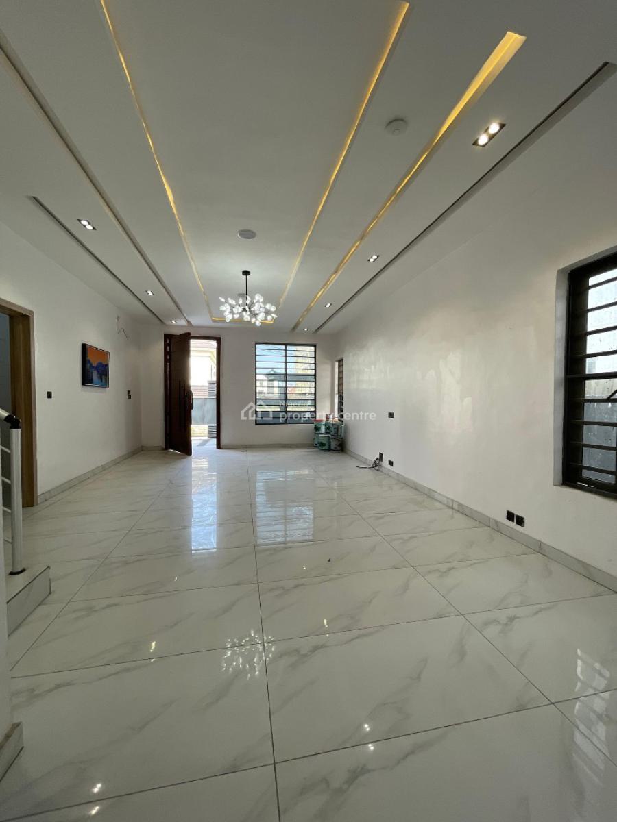 Exquisite 4 Bedroom Fully Detached Duplex with Bq in a Well Secured Es, Ikate, Ikate, Lekki, Lagos, Detached Duplex for Sale