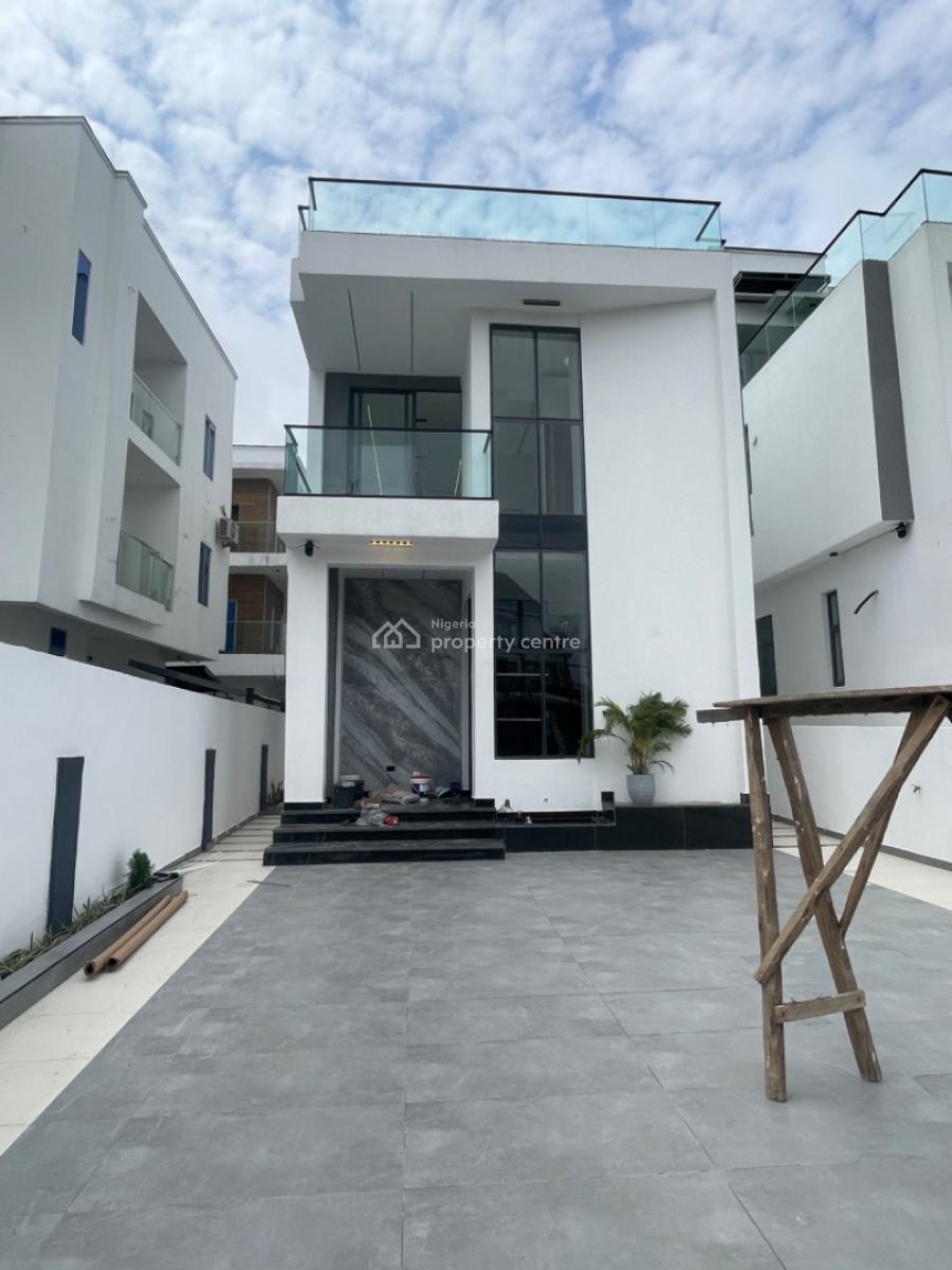Smartly Built 5 Bedroom Detached Duplex with Pool and Pent House, Chevron Drive, Lekki Lagos, Lekki, Lagos, Detached Duplex for Sale
