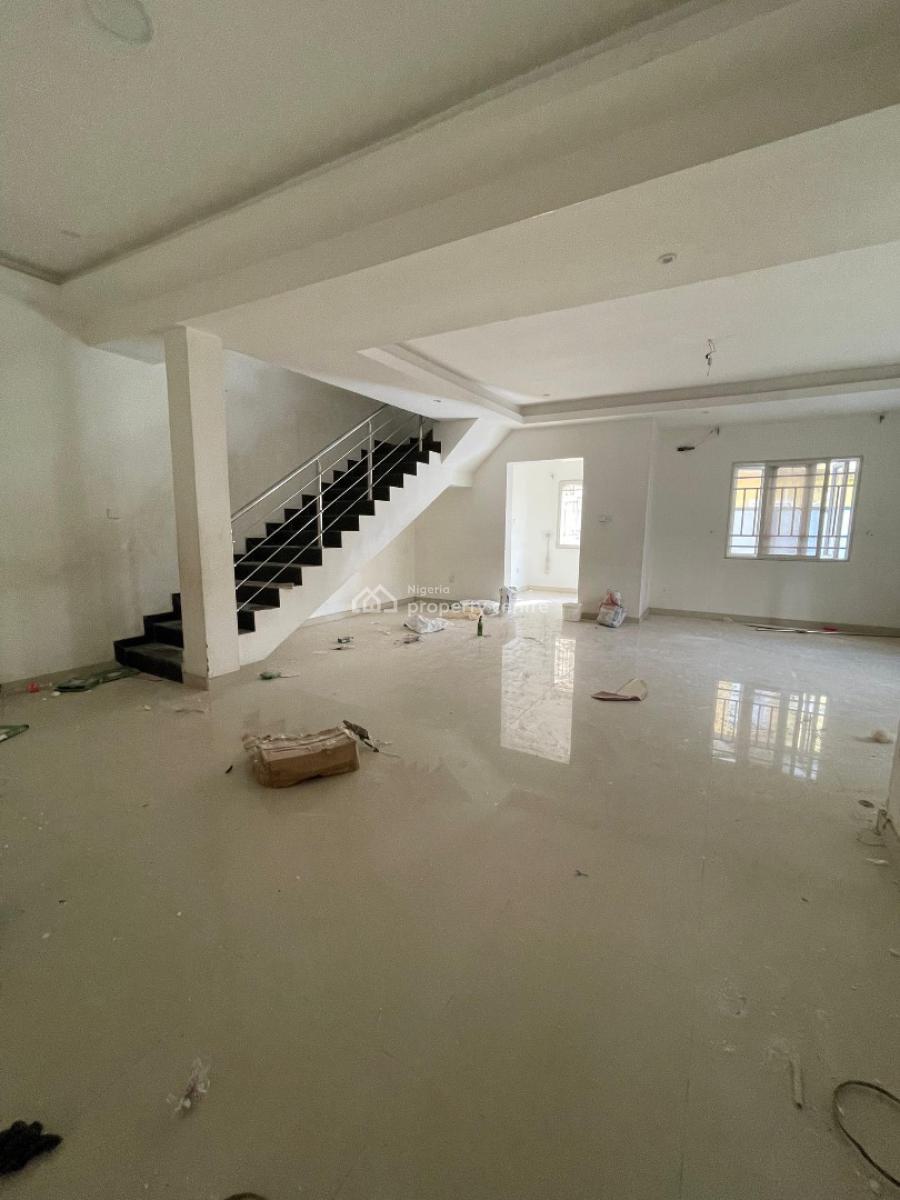 Spacious 4 Bedroom Terraced  Duplex with Bq in a Well Secured Estate., Ikate, Ikate, Lekki, Lagos, Terraced Duplex for Sale