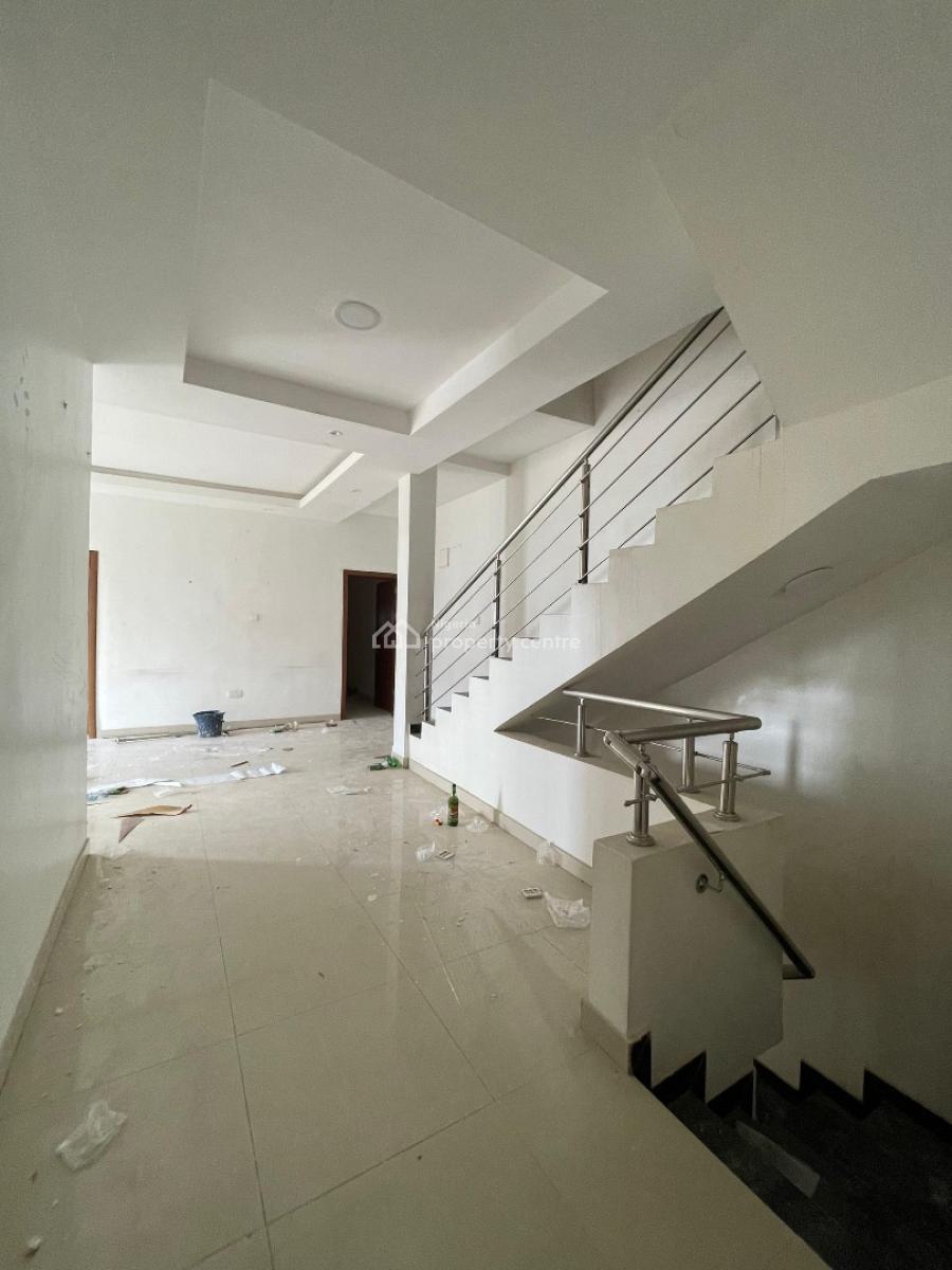 Spacious 4 Bedroom Terraced  Duplex with Bq in a Well Secured Estate., Ikate, Ikate, Lekki, Lagos, Terraced Duplex for Sale