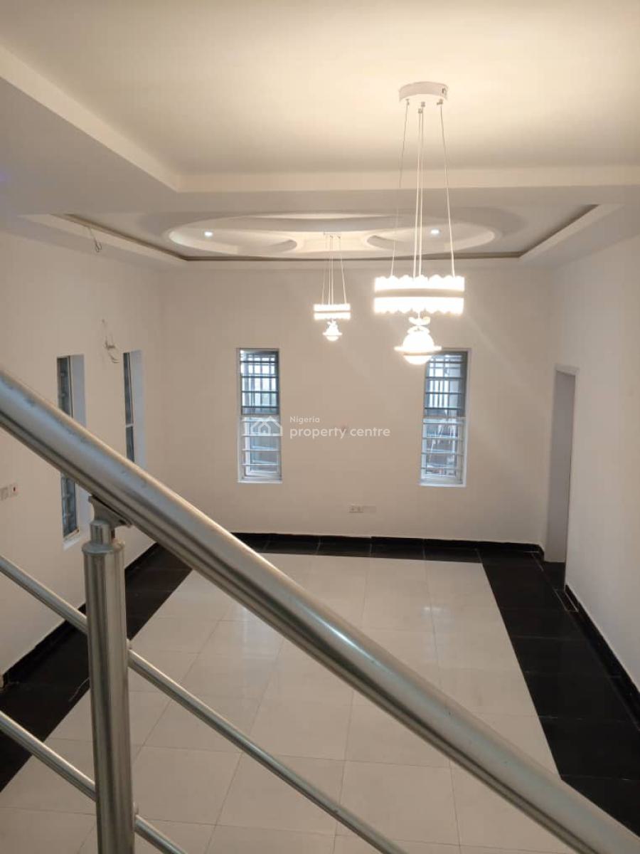 Spacious 4 Bedroom Terrace with Good Fittings in a Code Access Estate, Creek Avenue, Ikota, Lekki, Lagos, Terraced Duplex for Rent
