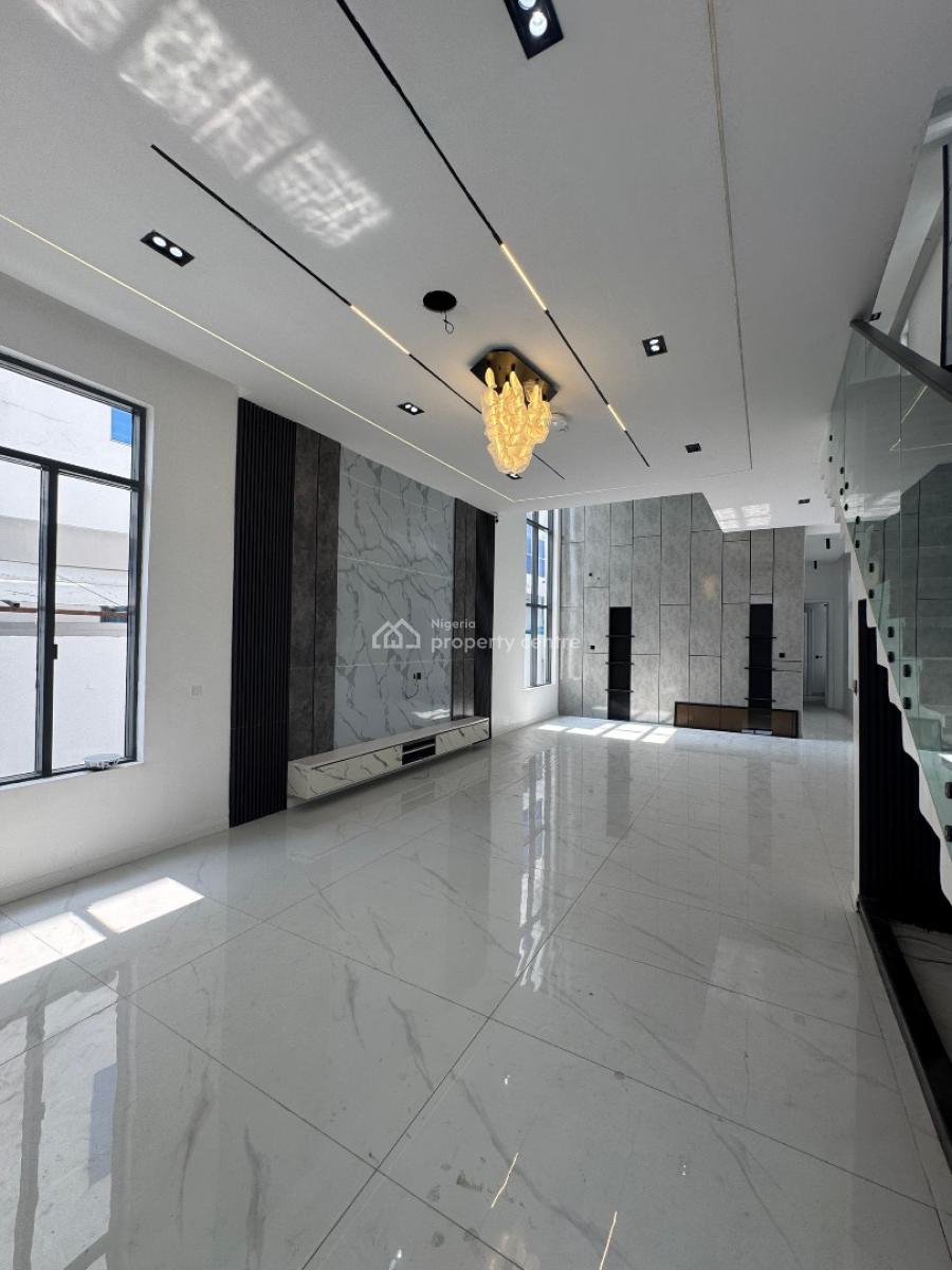 Excellent 5 Bedroom Duplex with a Bq,cinema,pool,, Chevron, Lekki, Lagos, House for Sale