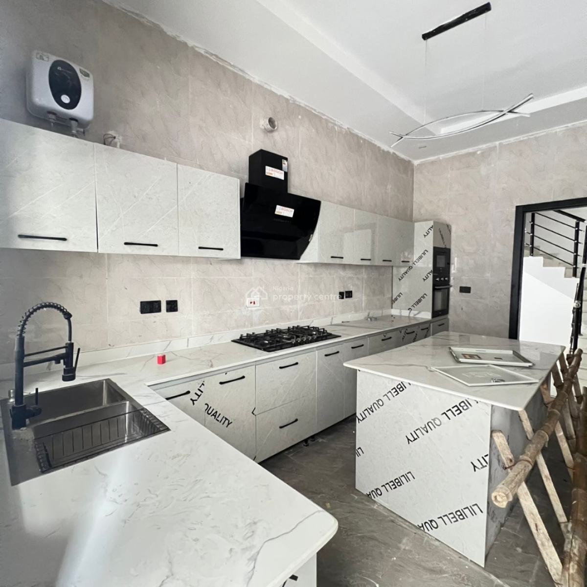 Newly Built 4 Bedroom Semi Detached Duplex with Enough Parking Space, Chevron Toll Gate, Orchid Road, Lekki, Lagos, Semi-detached Duplex for Sale