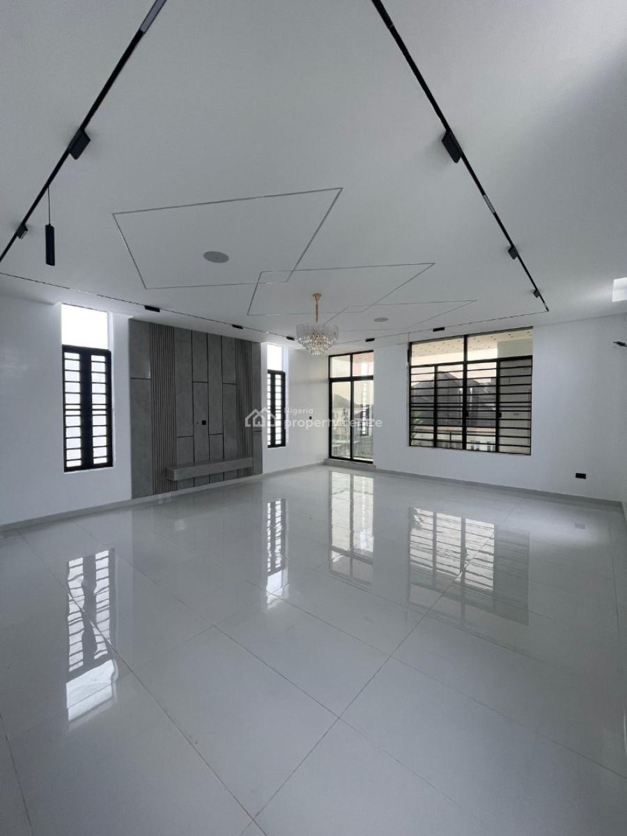 Excellent 5 Bedroom Fully Detached Duplex with a Bq and a Pool, Chevron, Lekki, Lagos, House for Sale