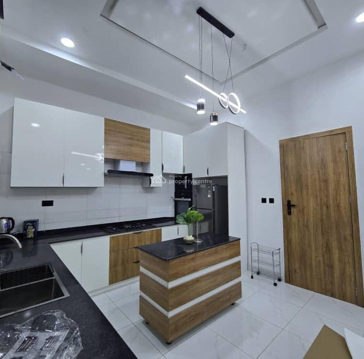 Newly Built Fully Furnished 4-bedroom Semi-detached Duplex with Bq, Vgc, Lekki, Lagos, Semi-detached Duplex for Rent