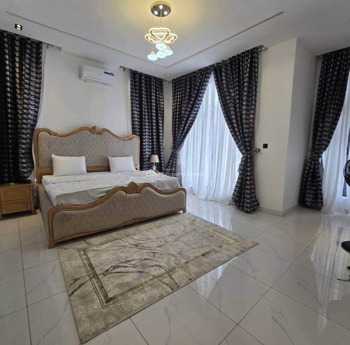 Newly Built Fully Furnished 4-bedroom Semi-detached Duplex with Bq, Vgc, Lekki, Lagos, Semi-detached Duplex for Rent