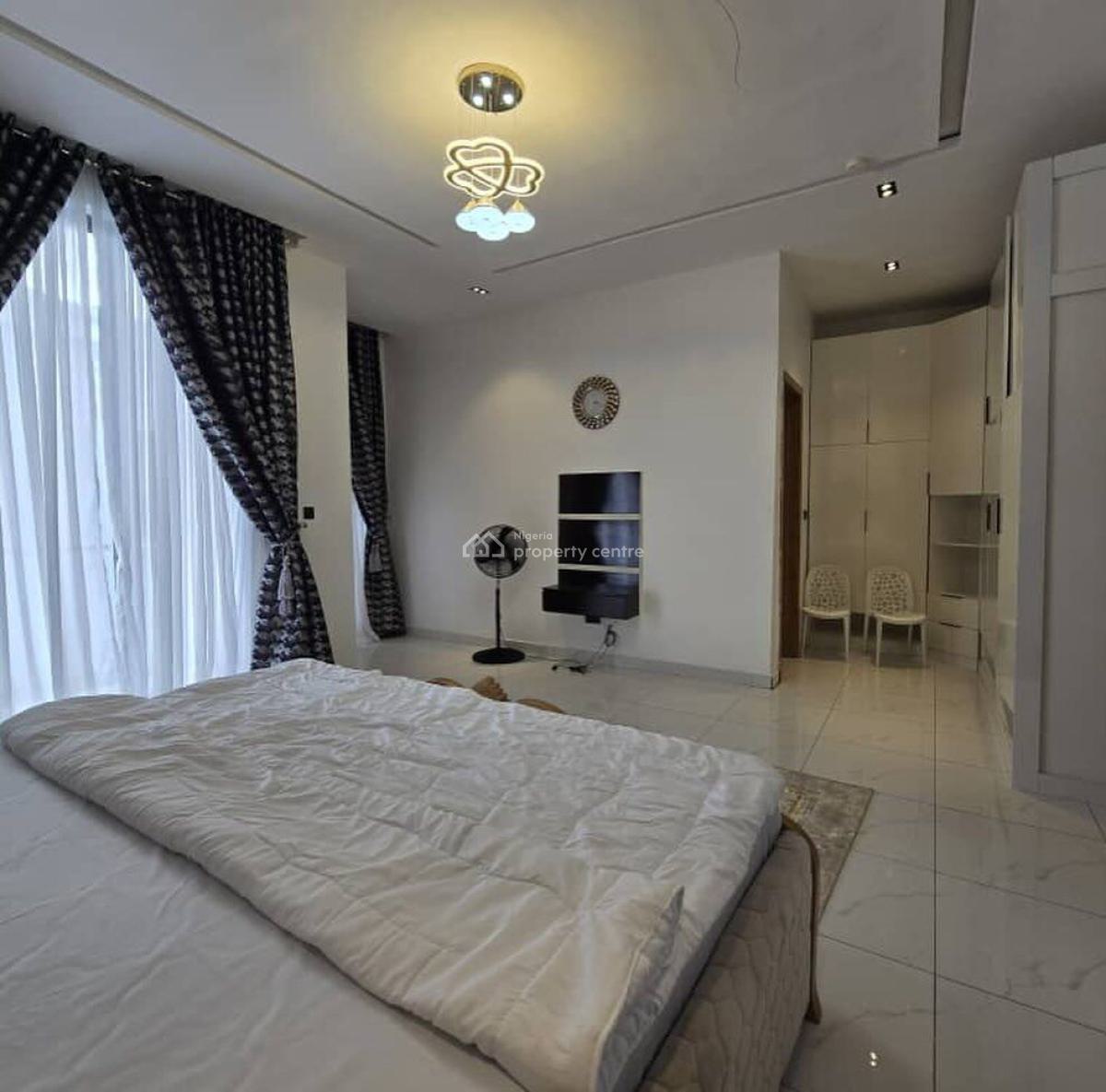 Newly Built Fully Furnished 4-bedroom Semi-detached Duplex with Bq, Vgc, Lekki, Lagos, Semi-detached Duplex for Rent