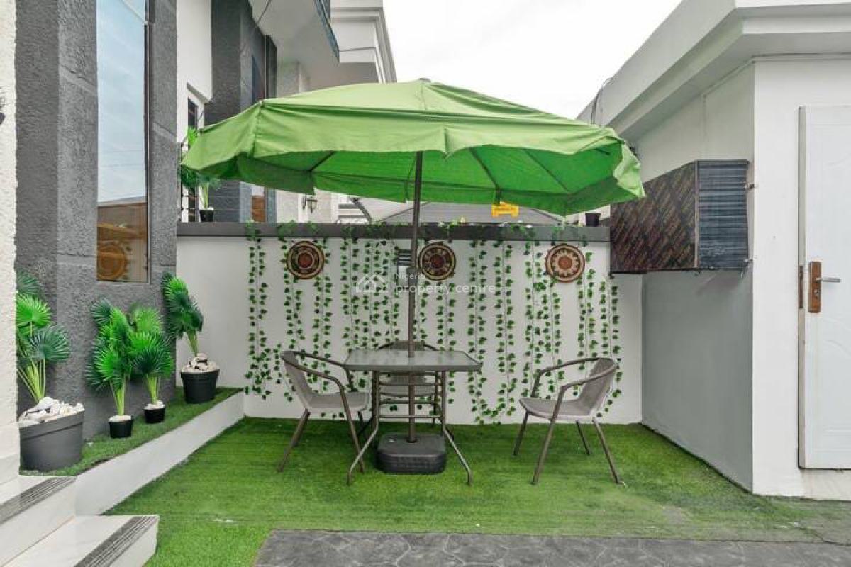 Furnished 4 Bedrooms Semi Detached Duplex with Bq and Generator, Bera Estate, Chevron, Lekki Phase 2, Lekki, Lagos, Semi-detached Duplex for Rent