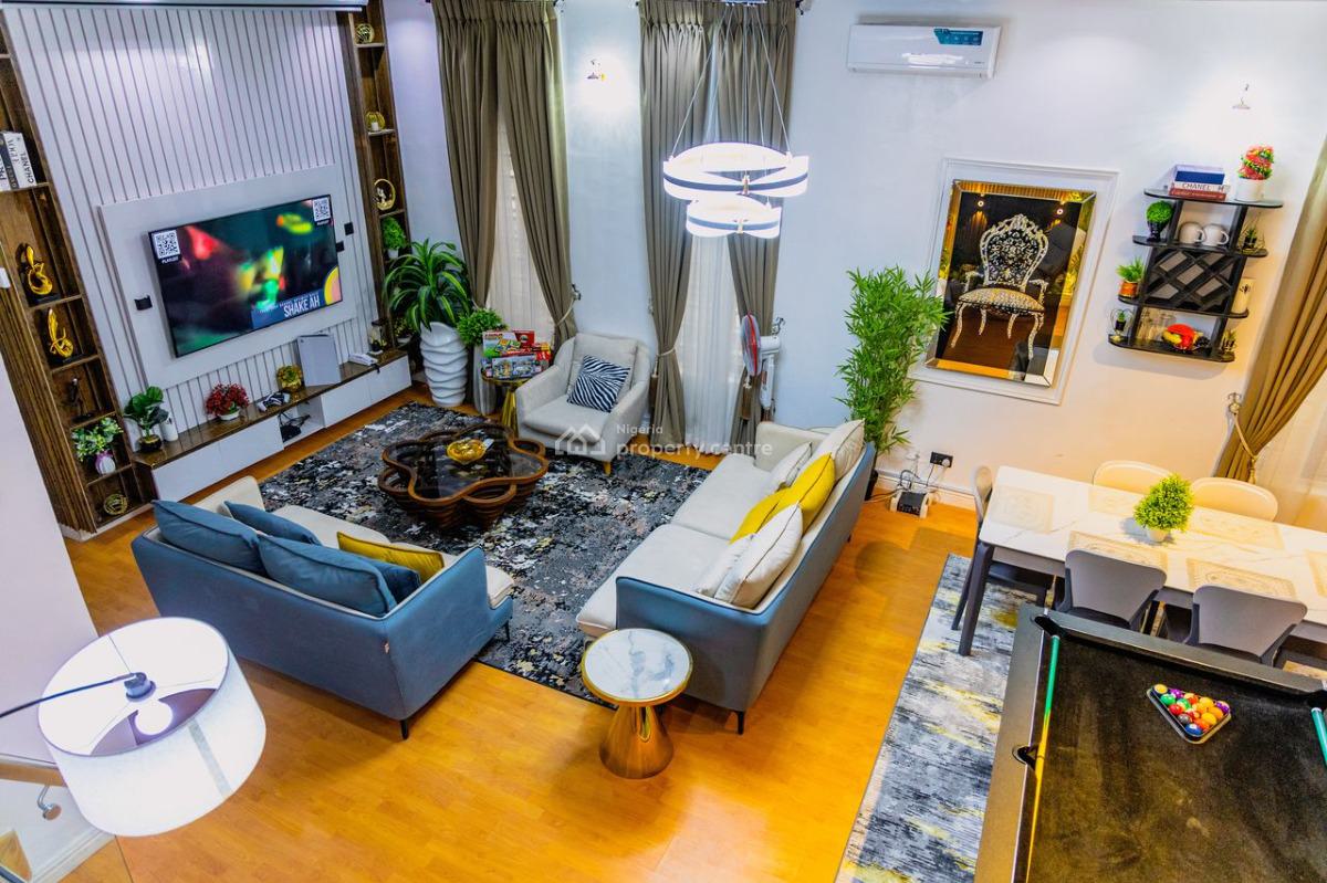 Tastefully Furnished 4 Bedroom, Orchid Road, Benflow, Lekki, Lagos, Flat / Apartment for Rent