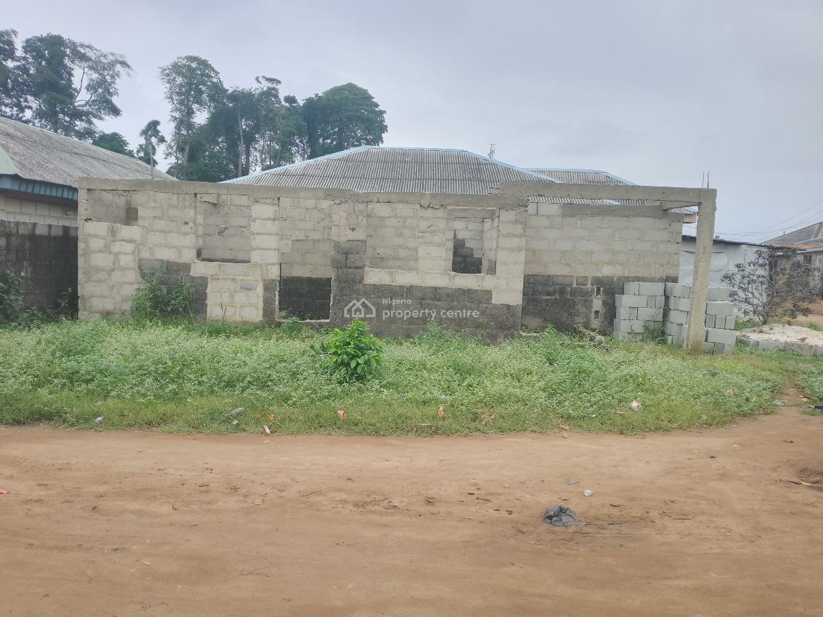 2 Bedroom with Bq, Agunfoye Off Bayeku Road, Igbogbo, Ikorodu, Lagos, House for Sale
