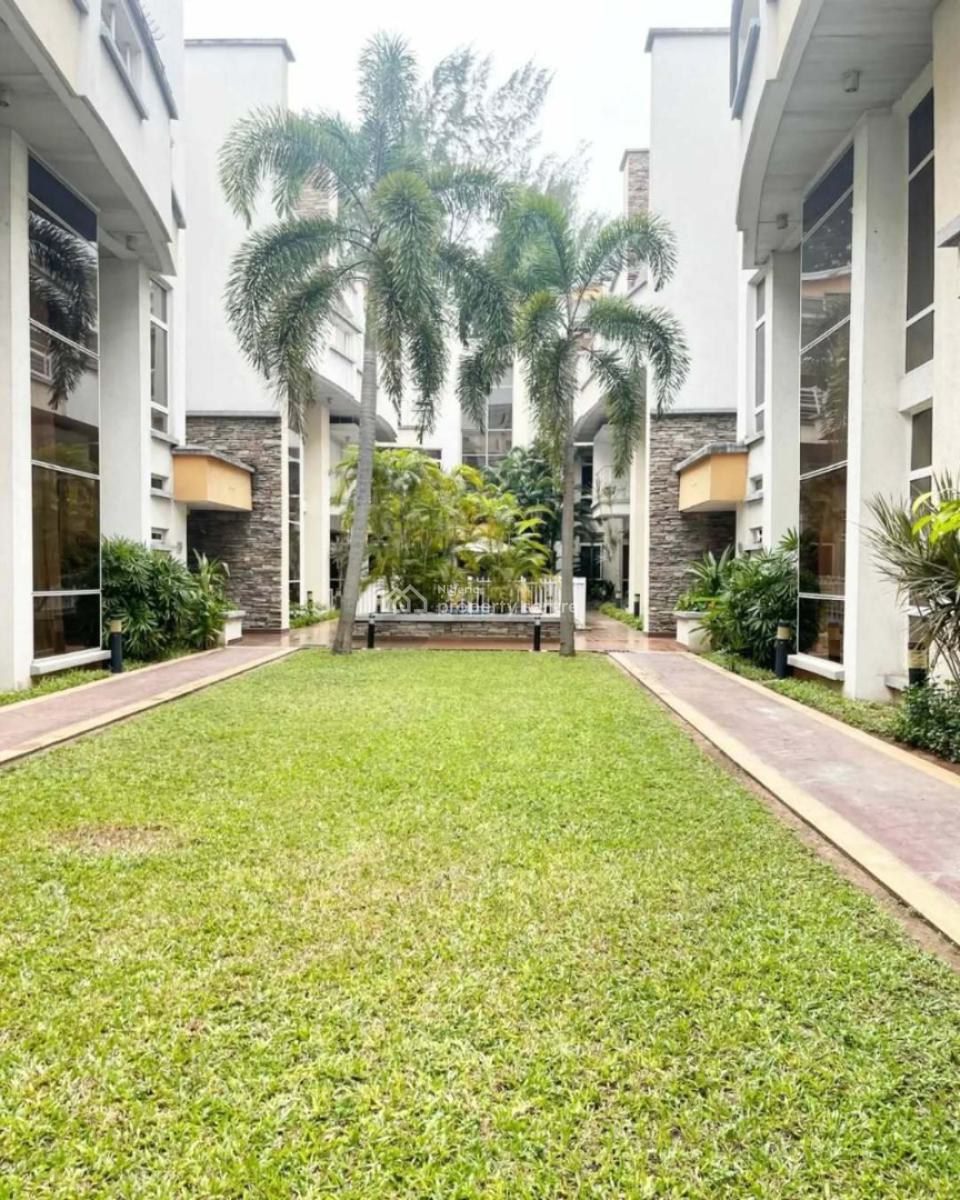 Serviced 4-bedroom Maisonette with 1-bedroom Servants Quarters, Banana Island, Ikoyi, Lagos, Terraced Duplex for Rent