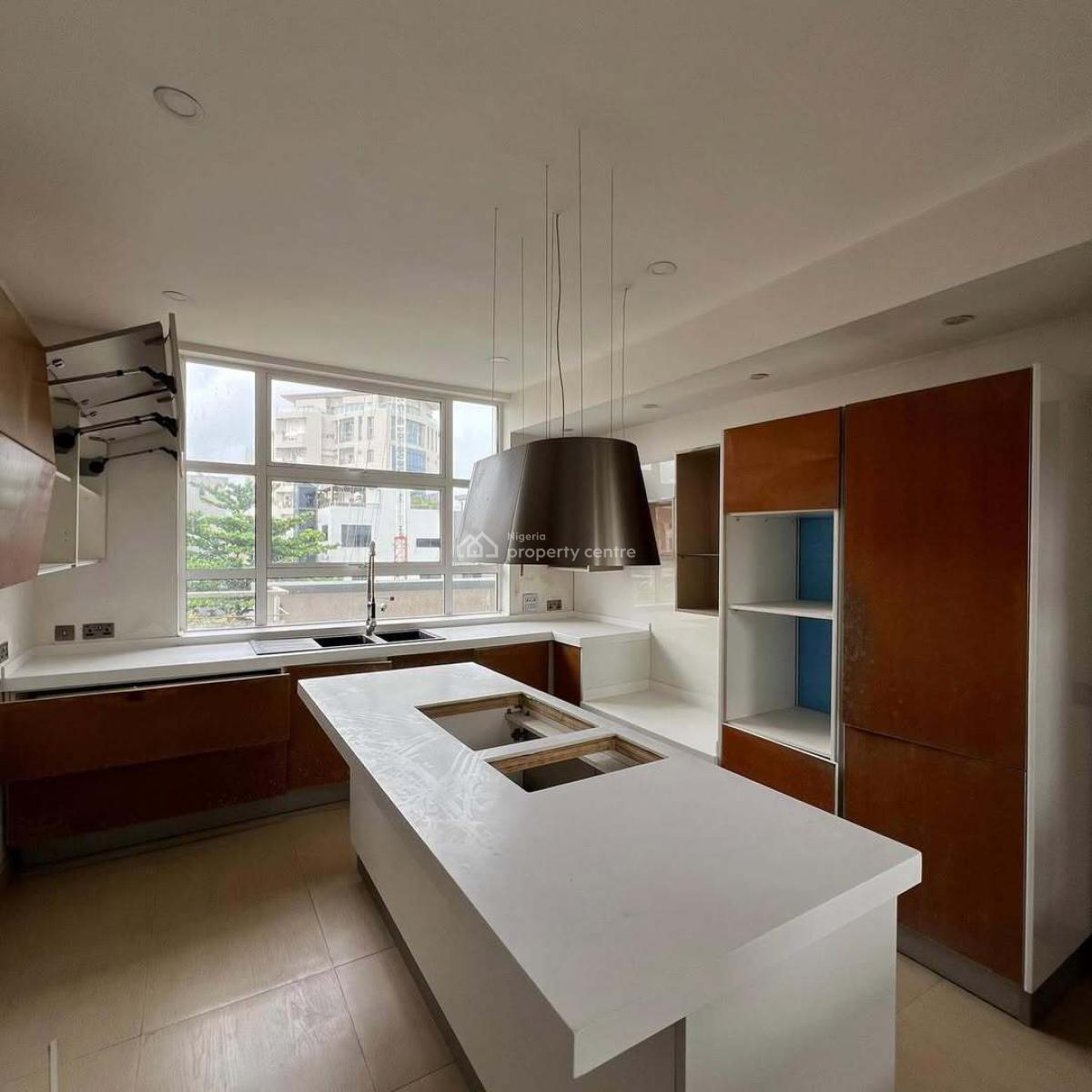 Serviced 4-bedroom Maisonette with 1-bedroom Servants Quarters, Banana Island, Ikoyi, Lagos, Terraced Duplex for Rent
