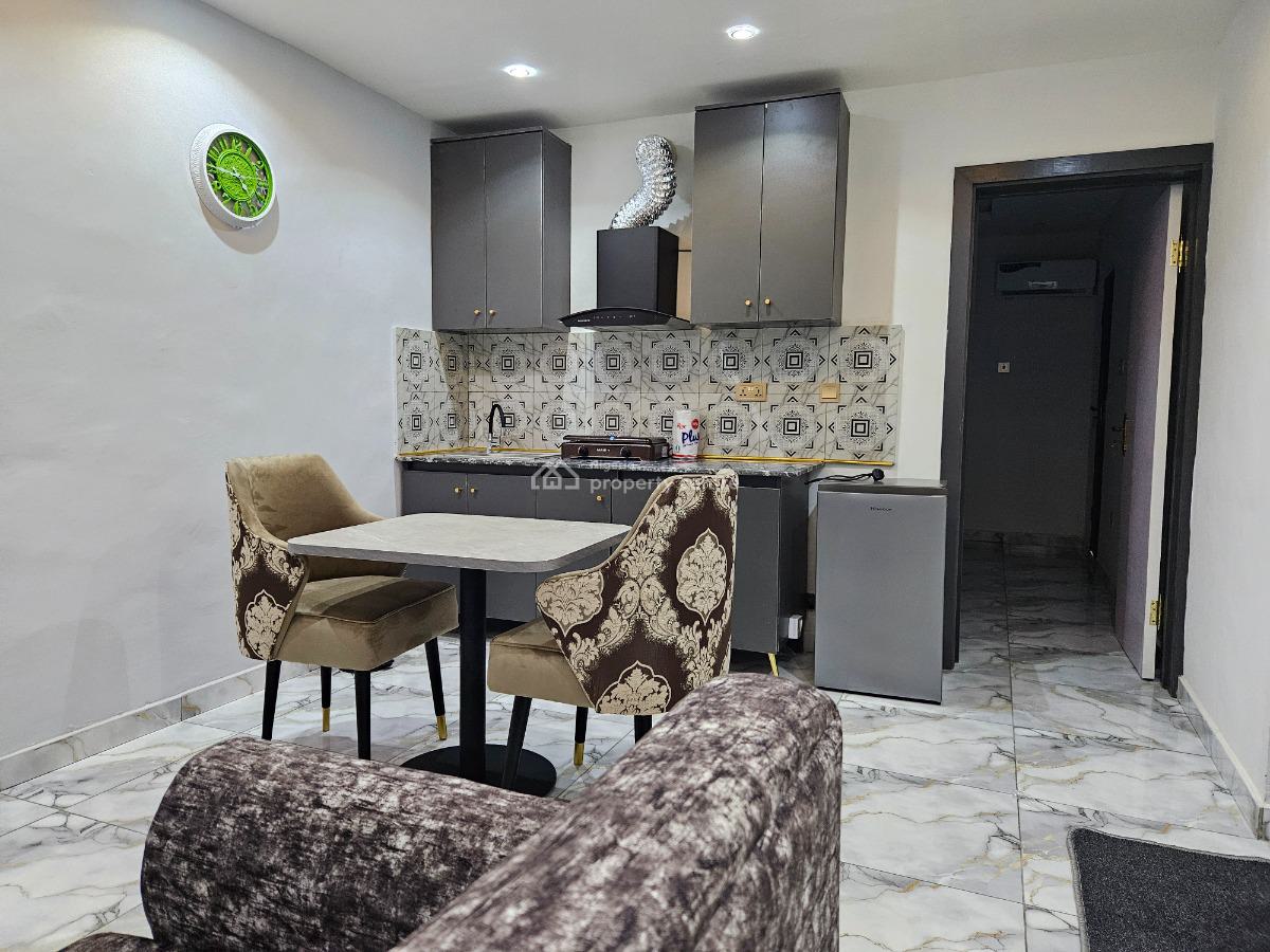 1 Bedroom Flat, 58, Sholanke Street, Akoka, Yaba, Lagos, Mini Flat (room and Parlour) Short Let