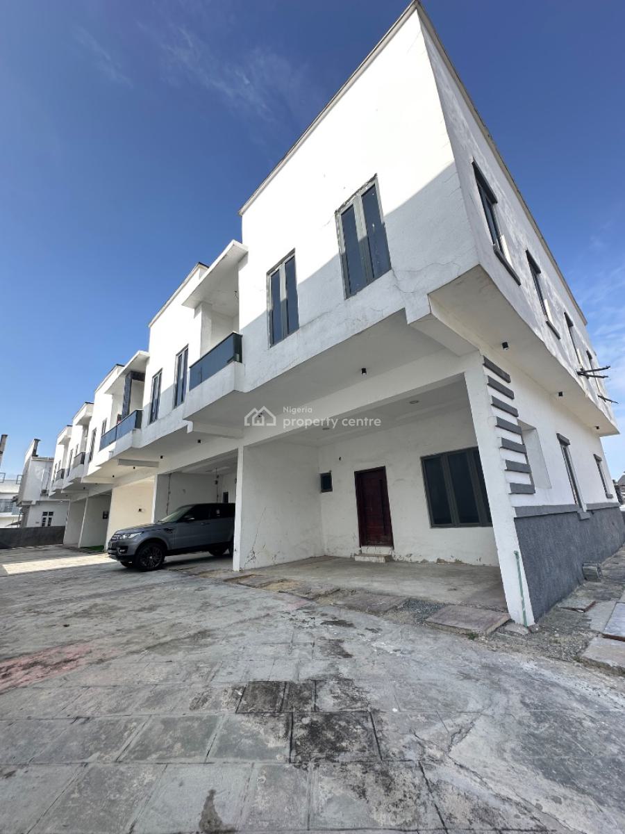 Nicely Built 4 Bedroom Terrace Duplex with Bq, Orchid, Lekki, Lagos, Terraced Duplex for Rent
