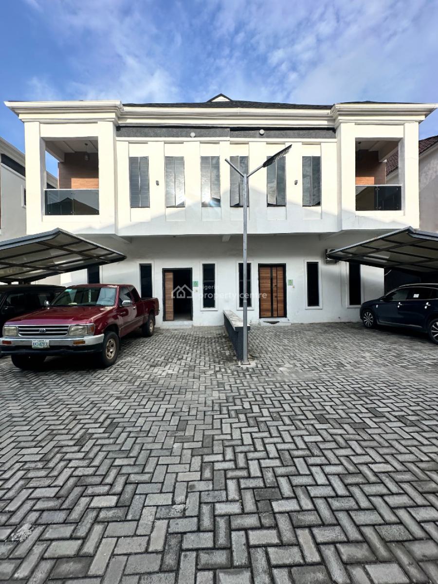 Neatly Built 4 Bedroom Semi Detached Duplex with Bq, Orchid, Lekki, Lagos, Semi-detached Duplex for Rent