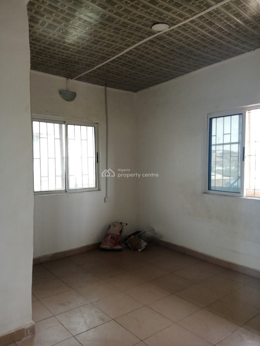 Spacious Mini Flat Upstairs with Big Balcony, Oke Ira, Ogba, Ikeja, Lagos, Mini Flat (room and Parlour) for Rent