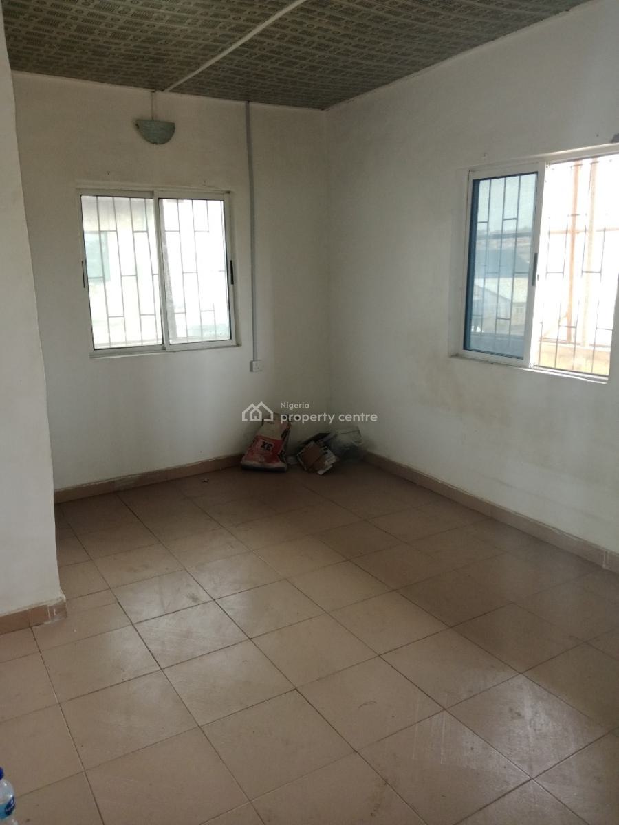 Spacious Mini Flat Upstairs with Big Balcony, Oke Ira, Ogba, Ikeja, Lagos, Mini Flat (room and Parlour) for Rent