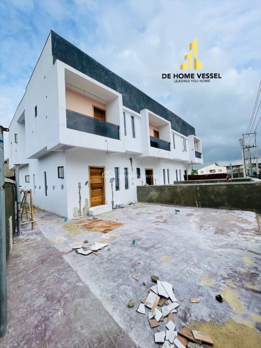 Absolutely Decent 4 Bed Terrace Duplex with Private Compound, Ajah, Lagos, Terraced Duplex for Sale