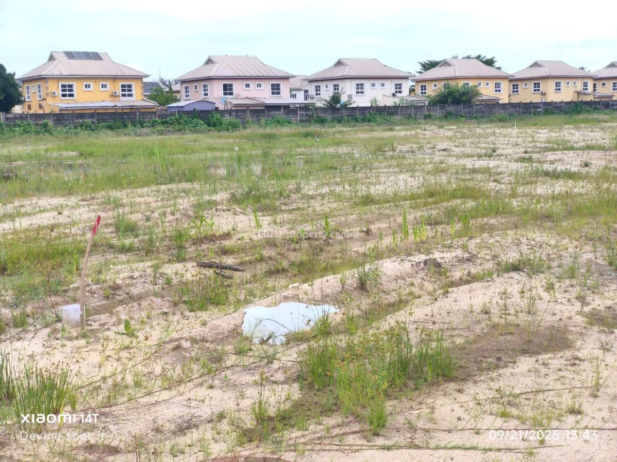 Serviced Plots Measuring Between 586 to 4800sqm, Chevron Drive, Lekki, Lagos, Residential Land for Sale