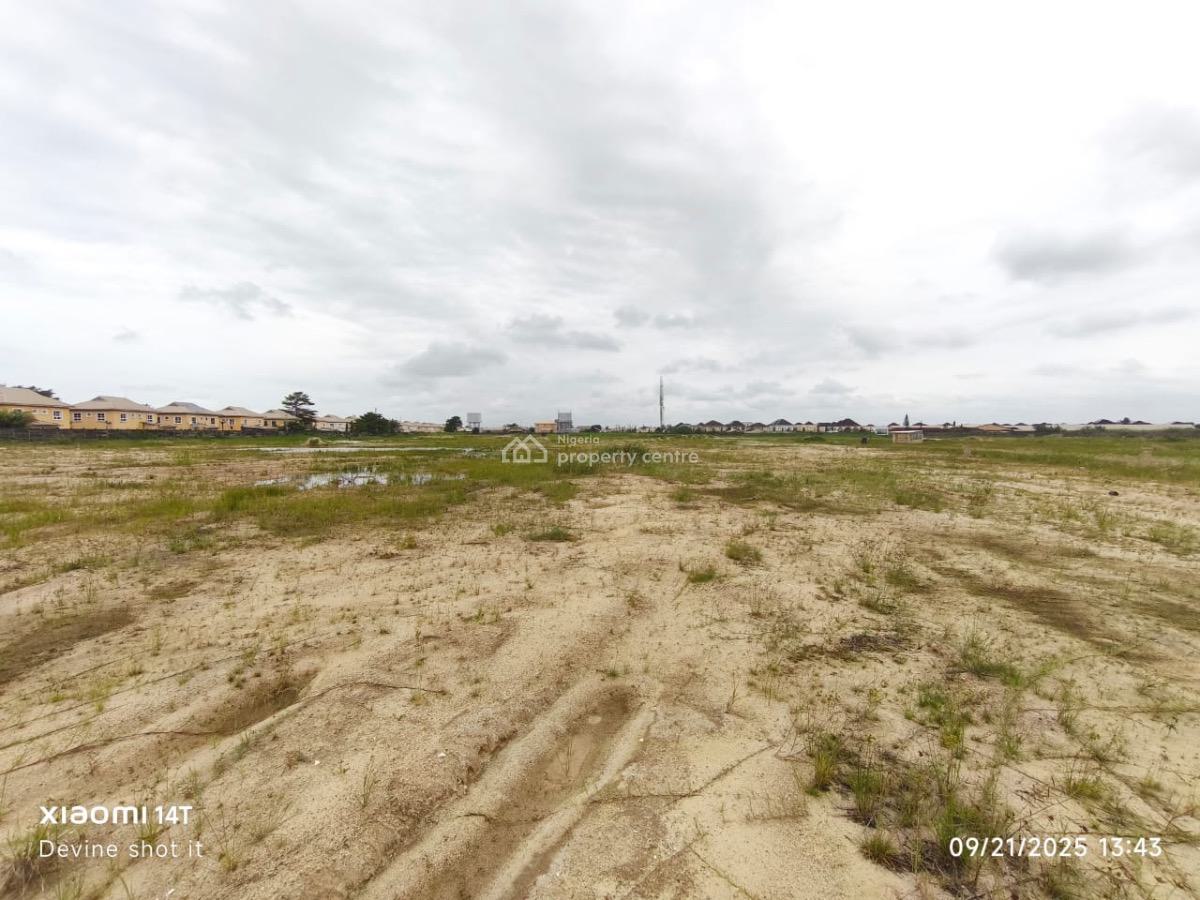 Serviced Plots Measuring Between 586 to 4800sqm, Chevron Drive, Lekki, Lagos, Residential Land for Sale