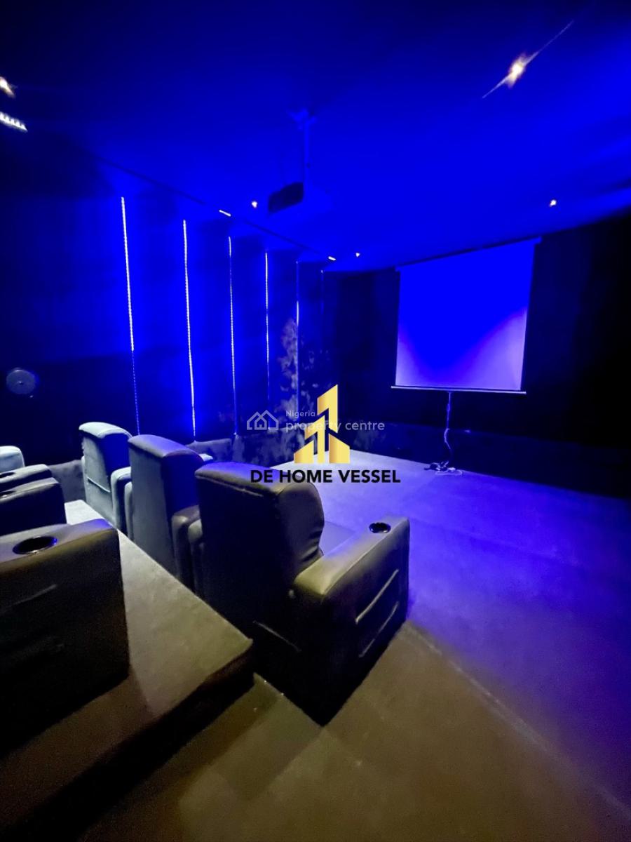 Uniquely Designed 5 Bed Smart Home with Cinema, Pool, Rooftop Terrace, Lekki County Homes, Lekki, Lagos, Detached Duplex for Sale