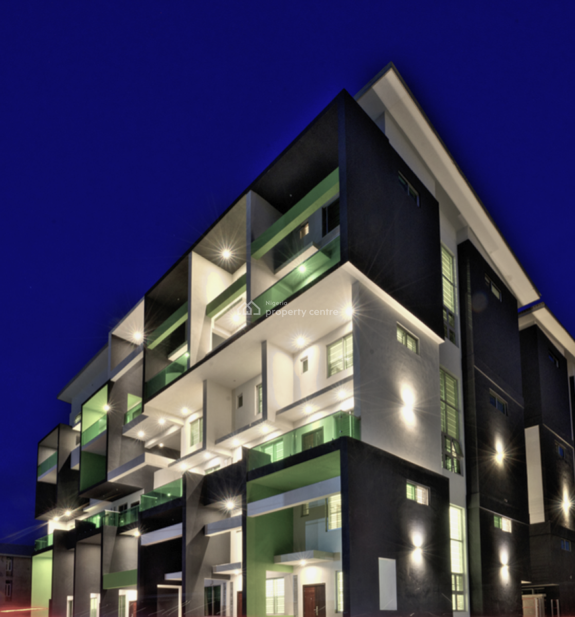 Deluxe 2 Bedroom Maisonette in a Serviced Estate, Off Nike Art Gallery Road, Lekki Phase 1, Lekki, Lagos, Flat / Apartment for Rent