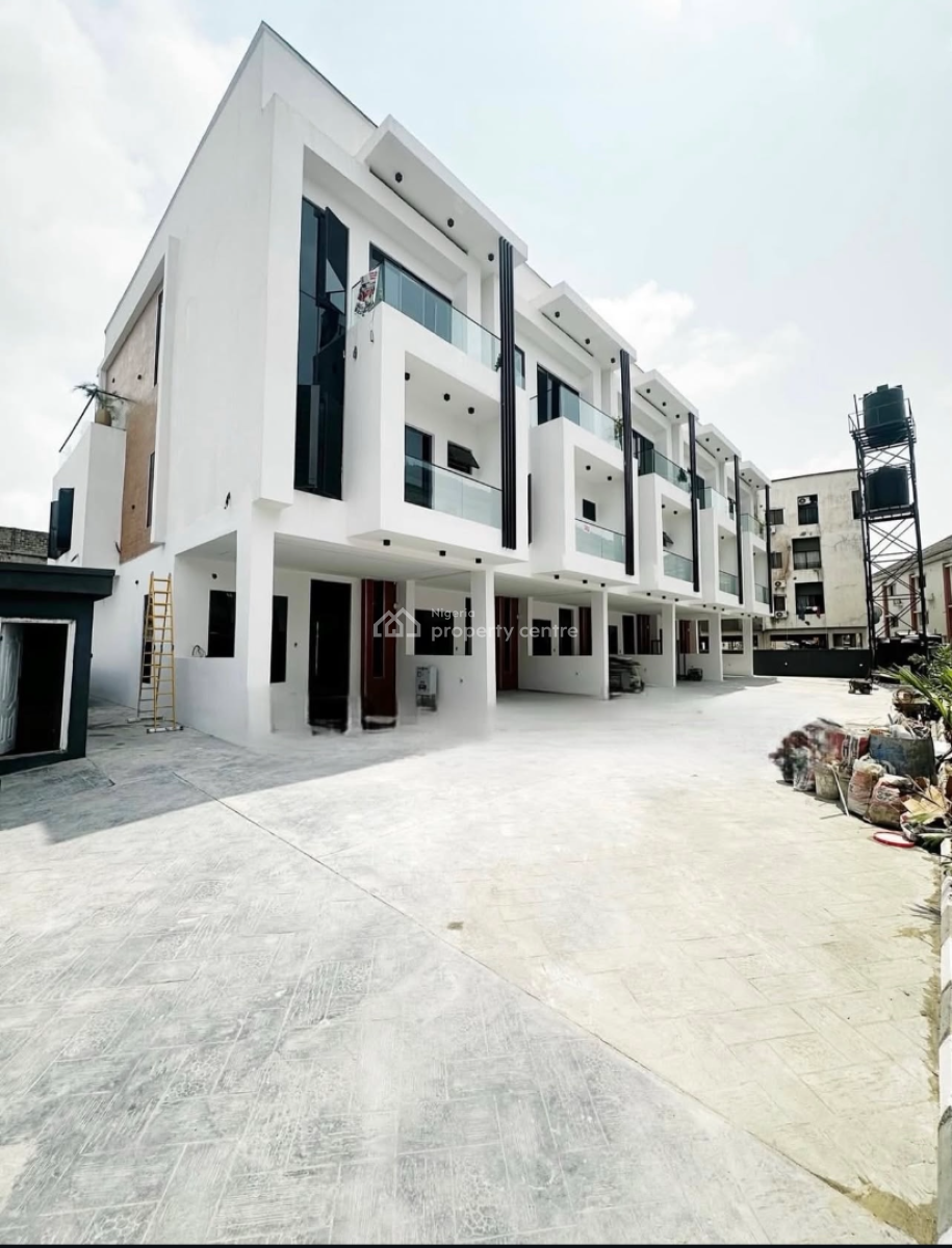 Brand New Four Bedroom Terrace, Osapa, Lekki, Lagos, Terraced Duplex for Sale