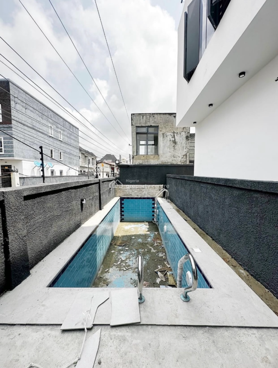 Brand New Four Bedroom Terrace, Osapa, Lekki, Lagos, Terraced Duplex for Sale