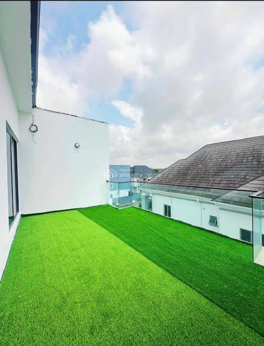 Brand New Four Bedroom Terrace, Osapa, Lekki, Lagos, Terraced Duplex for Sale