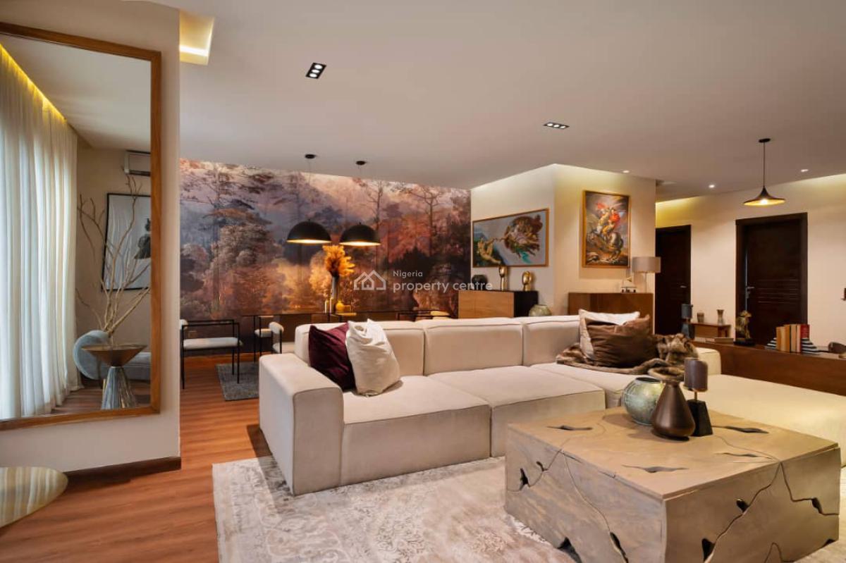 Stunning & Stylish 2 Bed Apartment W/office Space, Pool, Gym & More, Gerrard Road, Ikoyi, Lagos, Flat / Apartment Short Let