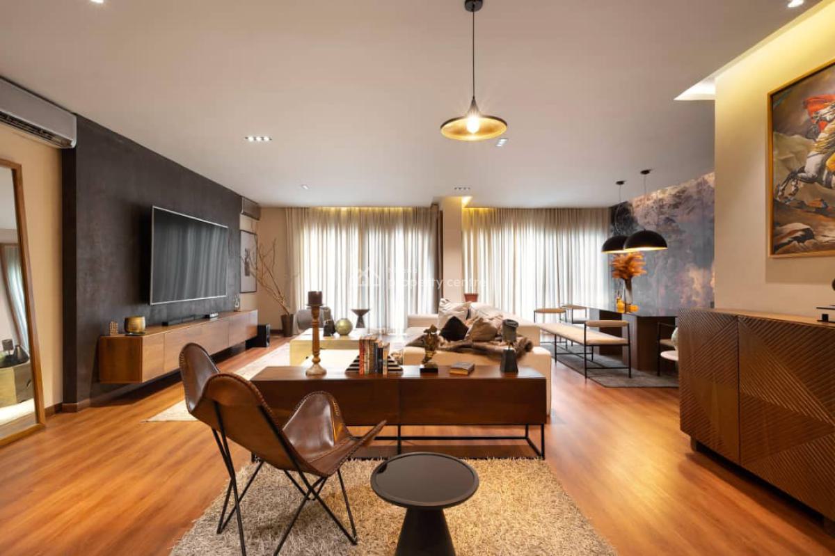 Stunning & Stylish 2 Bed Apartment W/office Space, Pool, Gym & More, Gerrard Road, Ikoyi, Lagos, Flat / Apartment Short Let