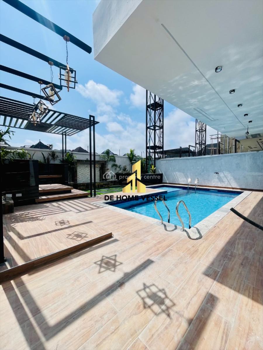 Distinguishing Luxury 6 Bedroom Fully Detached Home with Cinema & Pool, Chevron, Lekki, Lagos, Detached Duplex for Sale