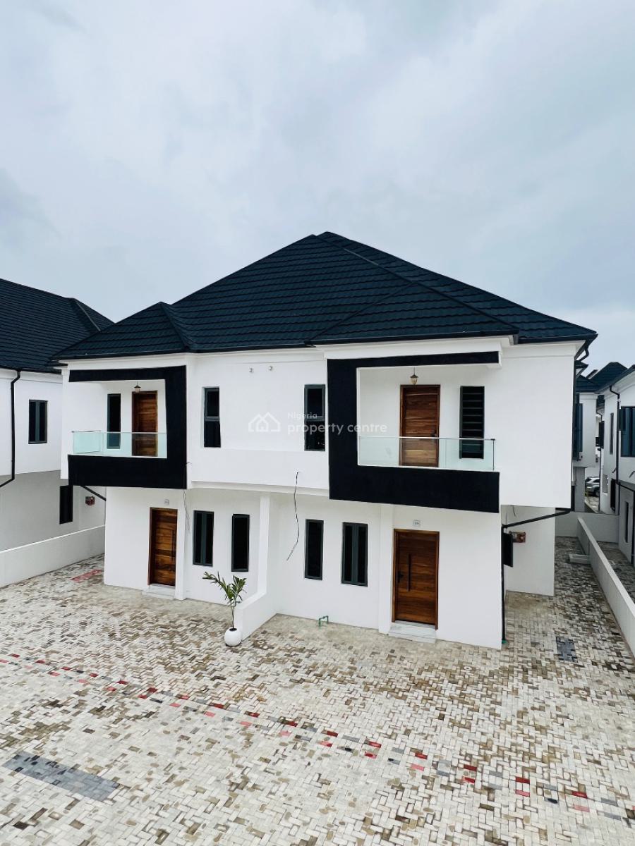 Fully Serviced 4 Bedroom Duplex with Swimming Pool, Vgc Lekki Lagos, Vgc, Lekki, Lagos, Semi-detached Duplex for Sale