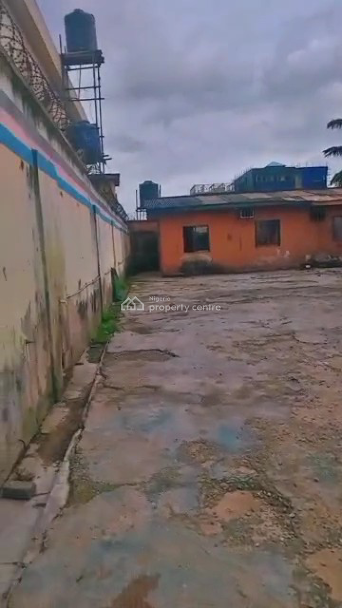 Fenced Gated Landed Property of Approximately 800sqm, Off Hakeem Balogun Street, Alausa, Ikeja, Lagos, Commercial Land for Rent