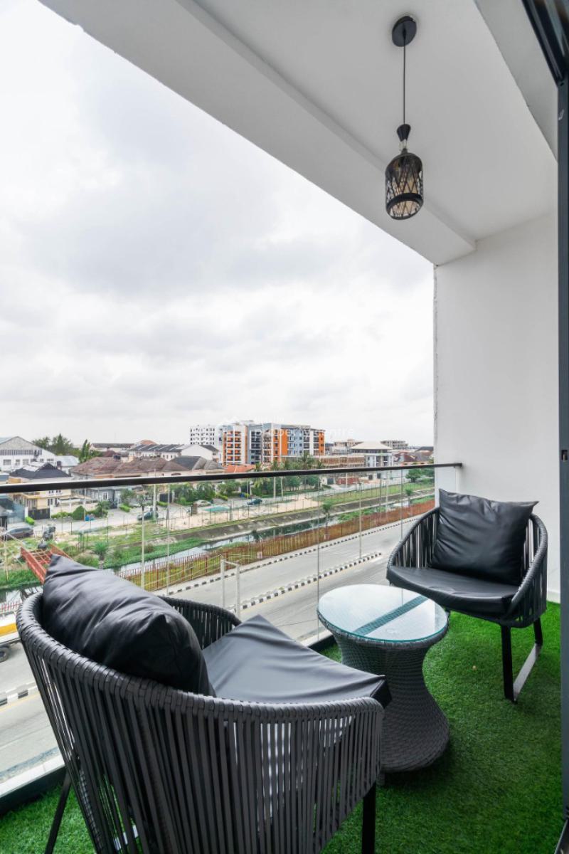Luxury 3-bedroom City View Penthouse with Pool & Games, Off Freedom Way, Lekki Phase 1, Lekki, Lagos, Flat / Apartment Short Let