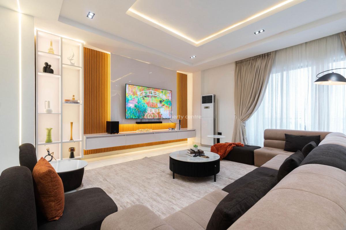 Luxury 3-bedroom City View Penthouse with Pool & Games, Off Freedom Way, Lekki Phase 1, Lekki, Lagos, Flat / Apartment Short Let