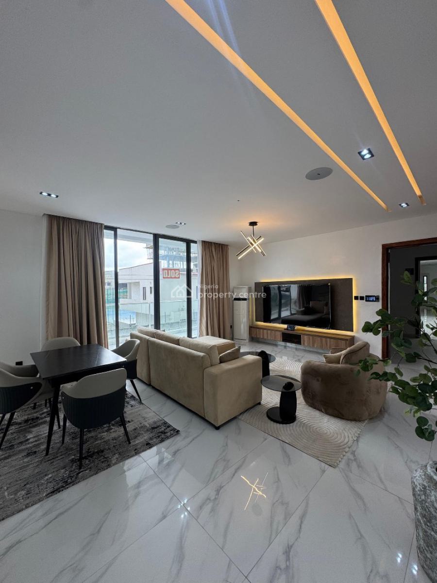 Luxury 2-bedroom Apartment Ideal for Airbnb with Pool in Central Location, Lekki Phase 1, Lekki, Lagos, Flat / Apartment for Sale